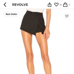 Revolve by the way Alyssa black skort small